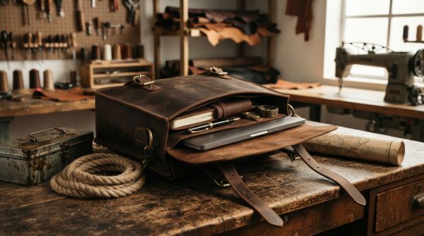5 avantages d'opter pour une sacoche en cuir résistante